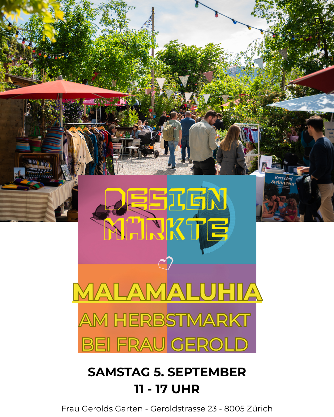 MALAMALUHIA am Herbstmarkt bei Frau Gerolds Garten