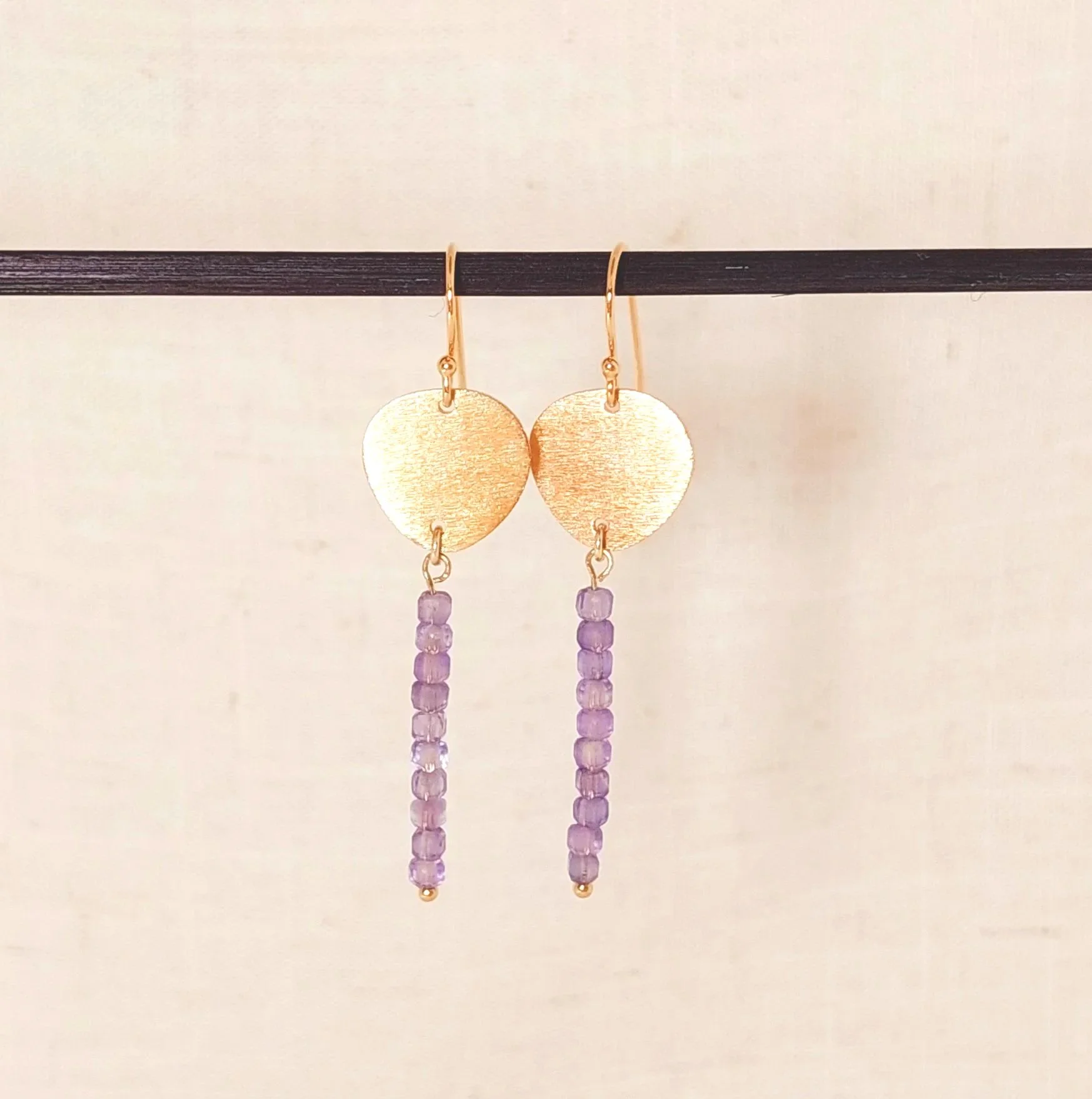 Amethyst Ohrringe - INNERER FRIEDEN