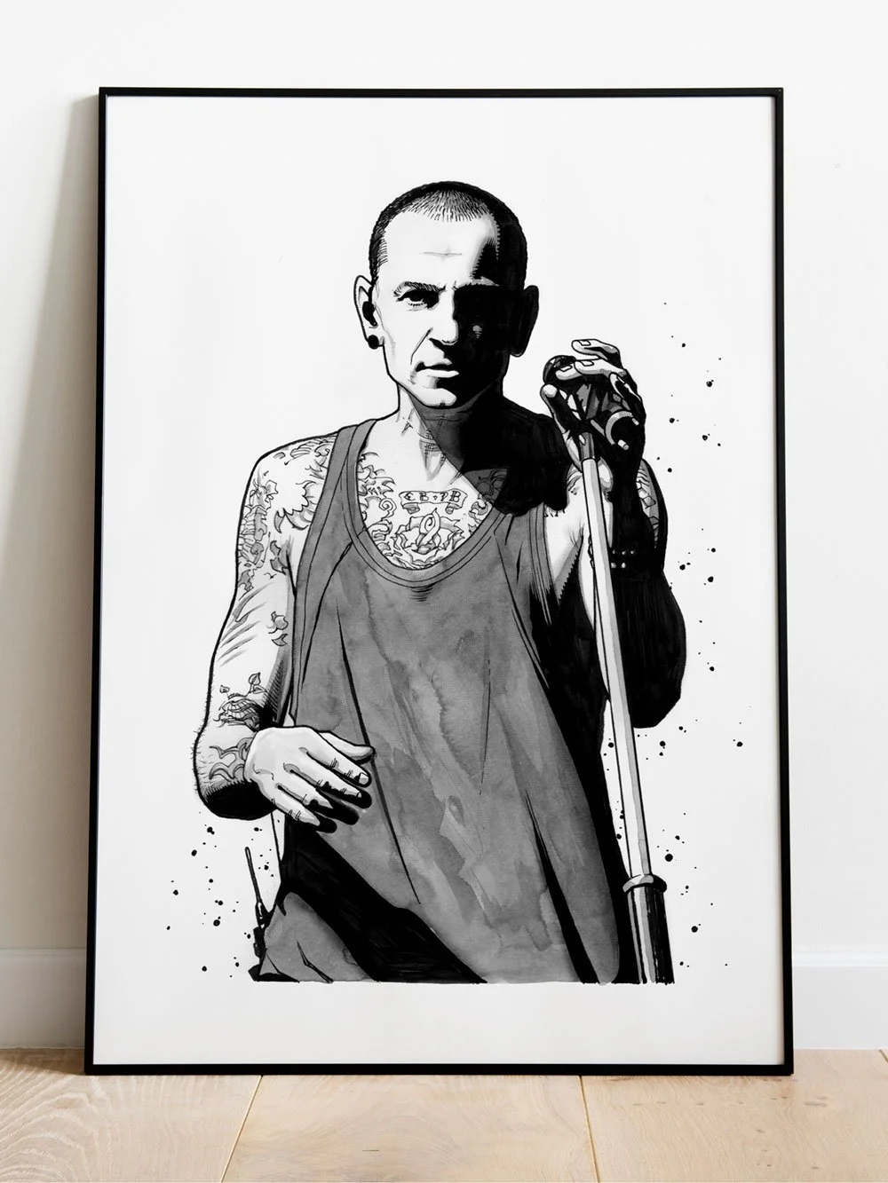 Chester Bennington A3 Print