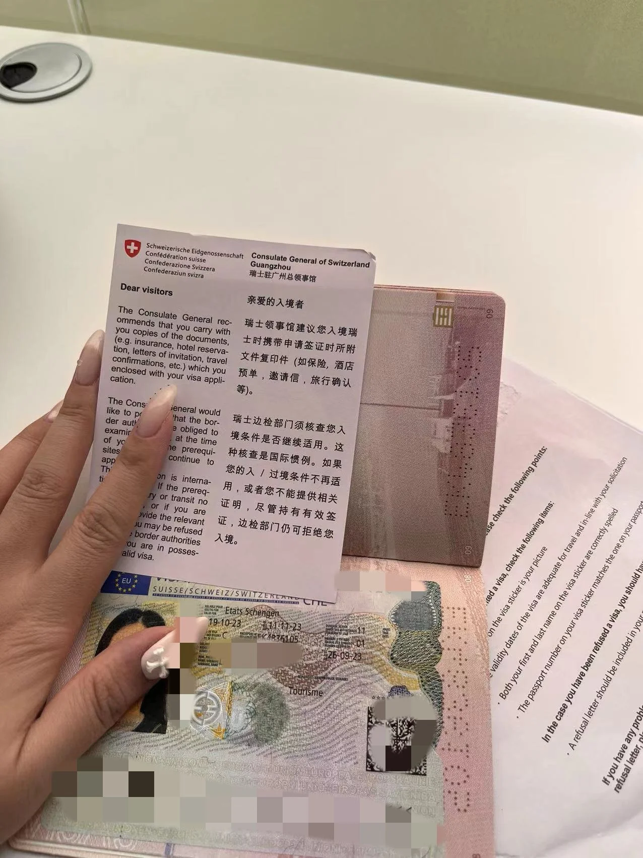 "Realizing Your European Dream on Your First Trip Abroad — The Case Study of Ms. Lai's Switzerland Visa" ✨