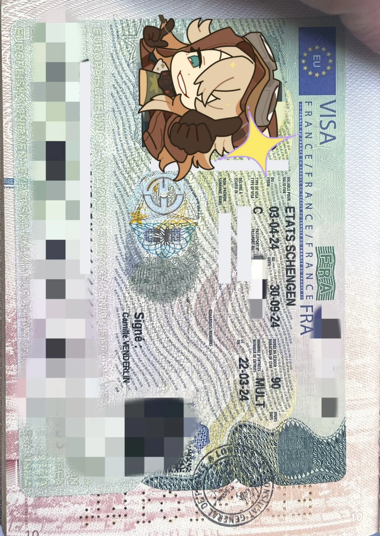 "Mr. Gauthier's French Adventure" - A Six-Month Visa Unveils the Prelude to a Journey in France 🇫🇷✨