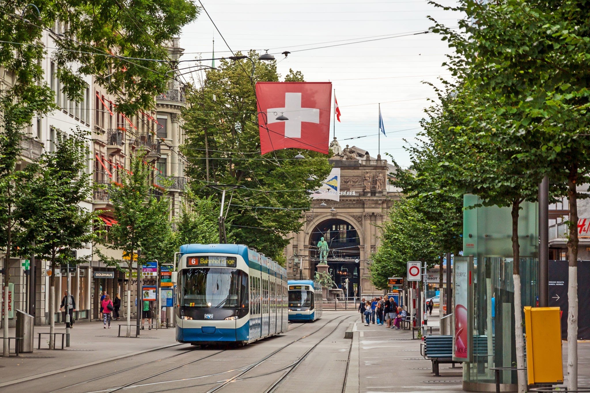 Switzerland's most popular streets
