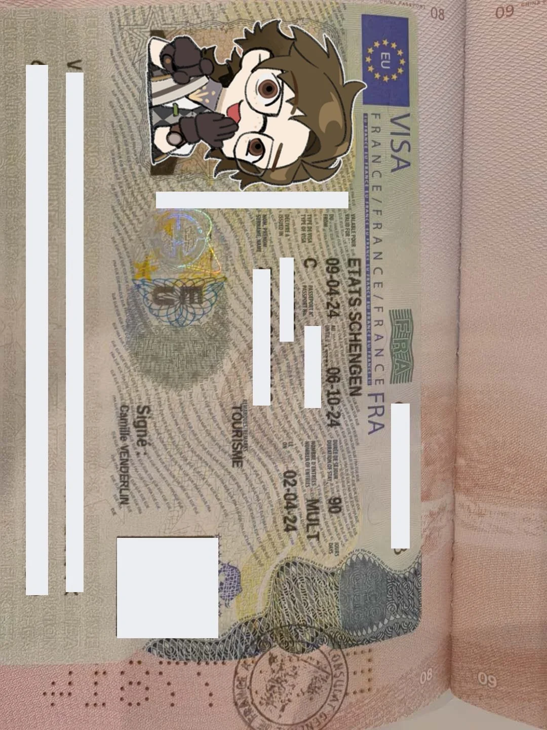 Latest case | Single student signed for half a year Mr. Zheng’s French travel visa case sharing