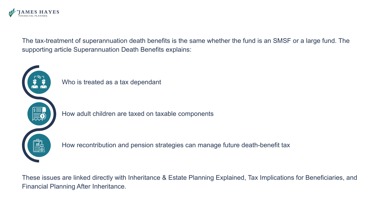 Tax treatment of superannuation death benefits