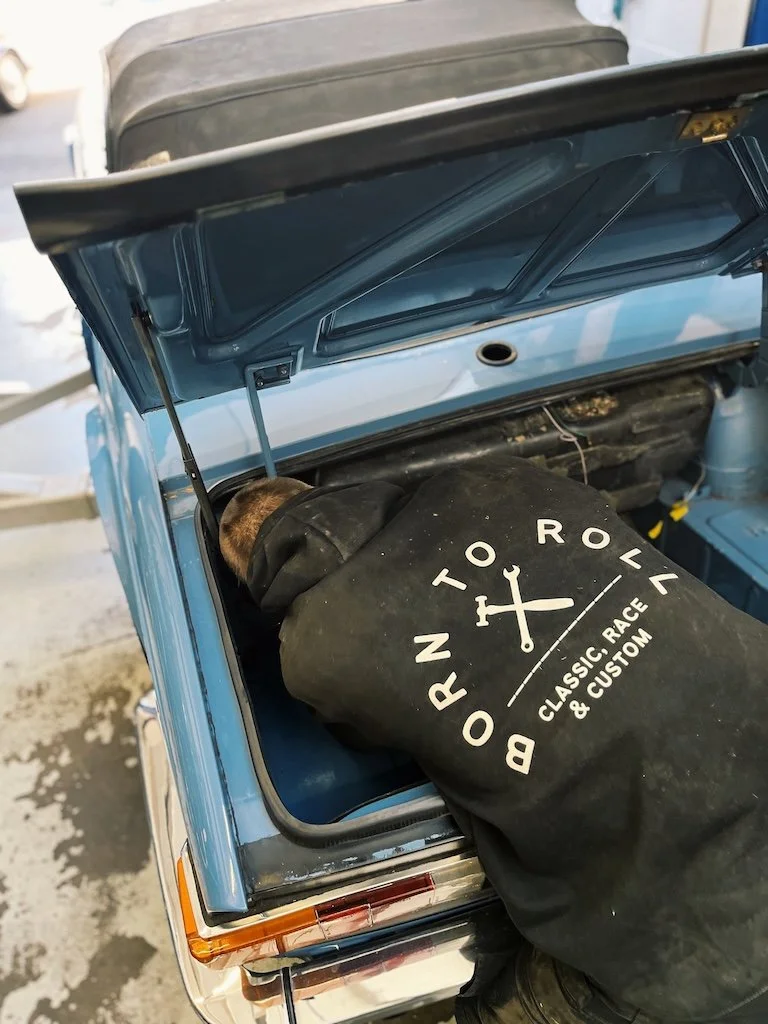 classic car repairs at bristol workshop