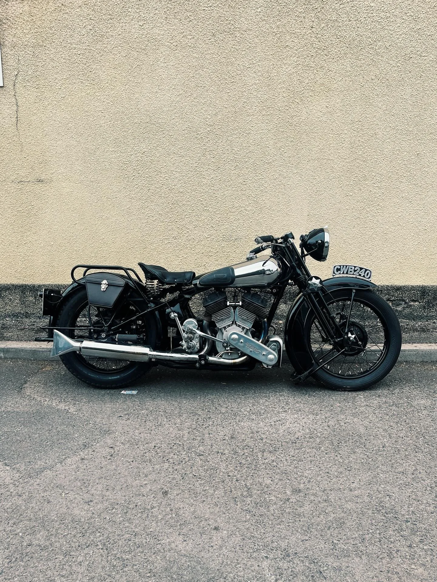 It&rsquo;s not all cars. We have had the pleasure of this Brought Superior SS80 that was cutting out when hot. It is a 1936 Matchless twin model that should put out 30hp from the 998cc engine.
 
The old Lucas magneto was sent off to be rebuilt and ha