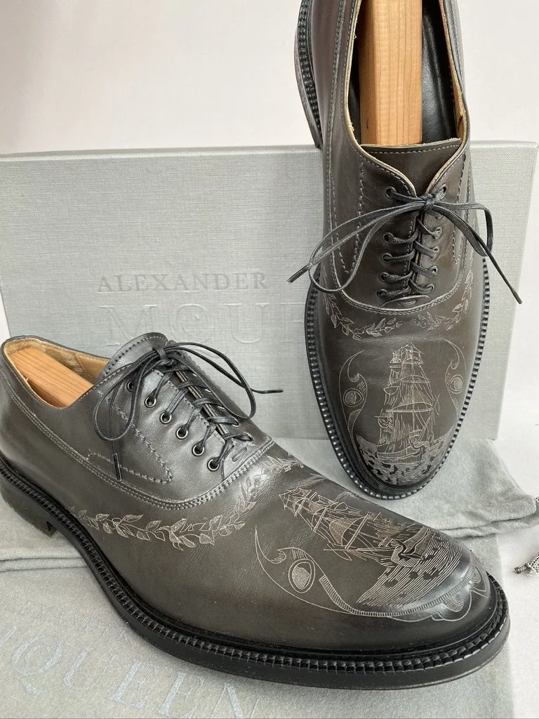 専用再再値下ALEXANDER MCQUEEN ブラッシュドレザーローファー38 専用再再値下ALEXANDER MCQUEEN ブラッシュドレザーローファー38