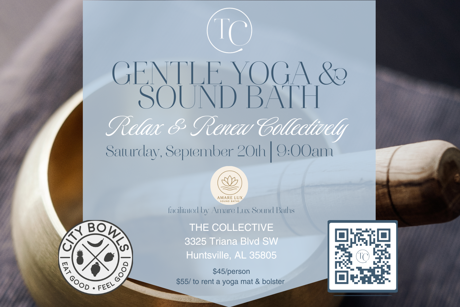 Gentle Yoga & Sound Bath