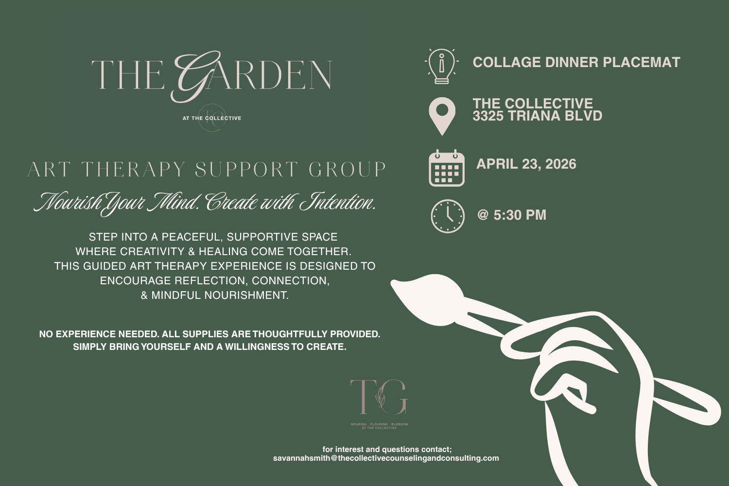 The Garden at The Collective April Group