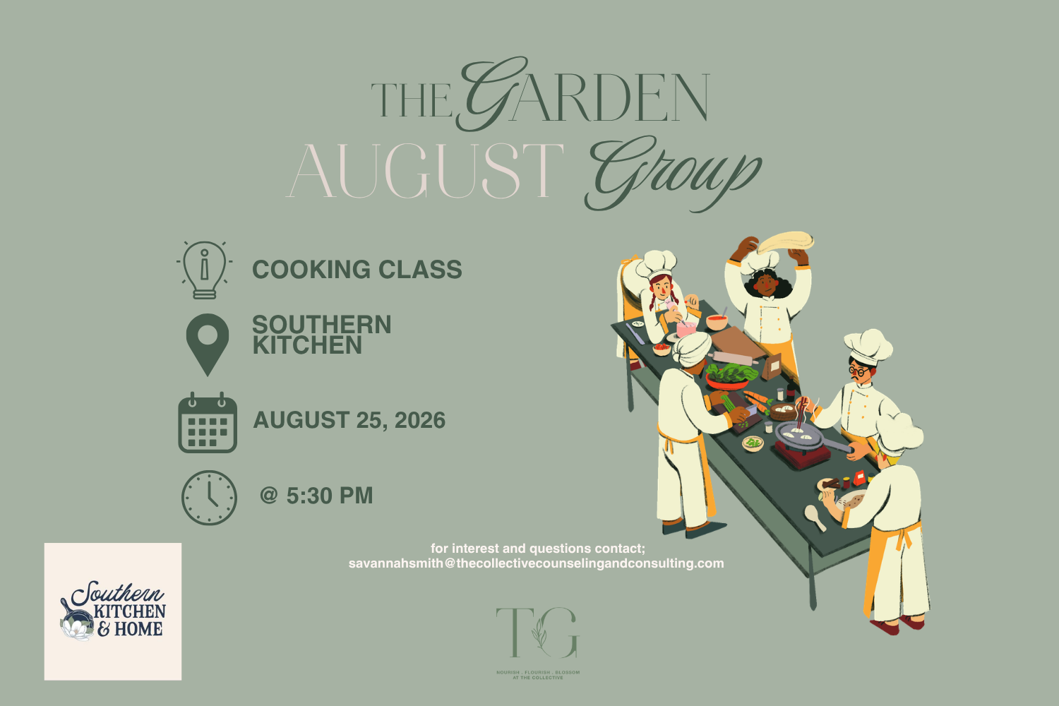 The Garden August Group 
