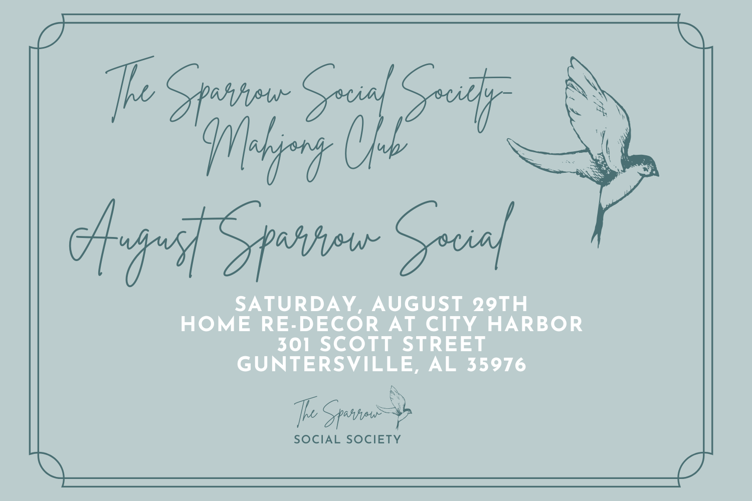 The Sparrow Social Society-Mahjong Club