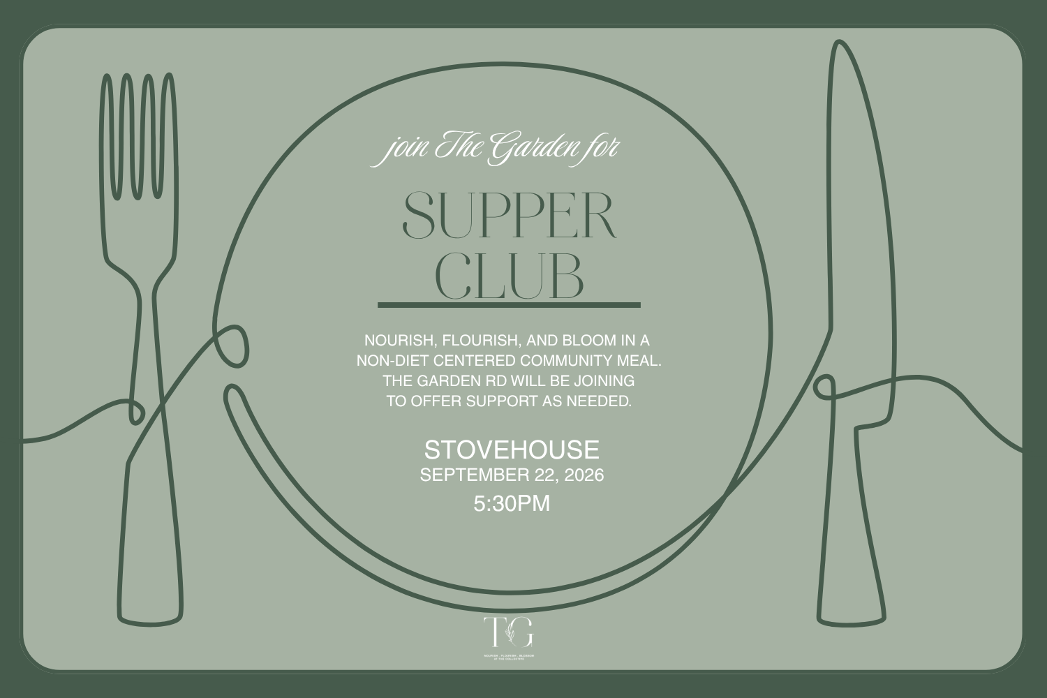 The Garden Supper Club 
