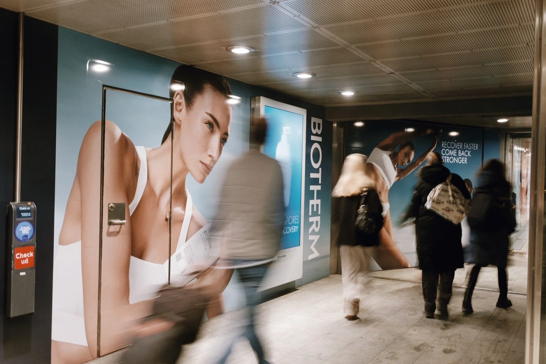 Biotherm Out of Home Campaign Copenhagen