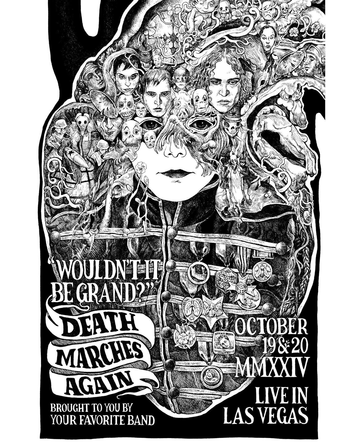 MCR tonight my friends

i love them and this album so much i could not be more excited. i hope everyone has a good time partying at the festival or tuning in online :,) personally i will be seeing them at wwwy tomorrow!!! this was really fun to draw,
