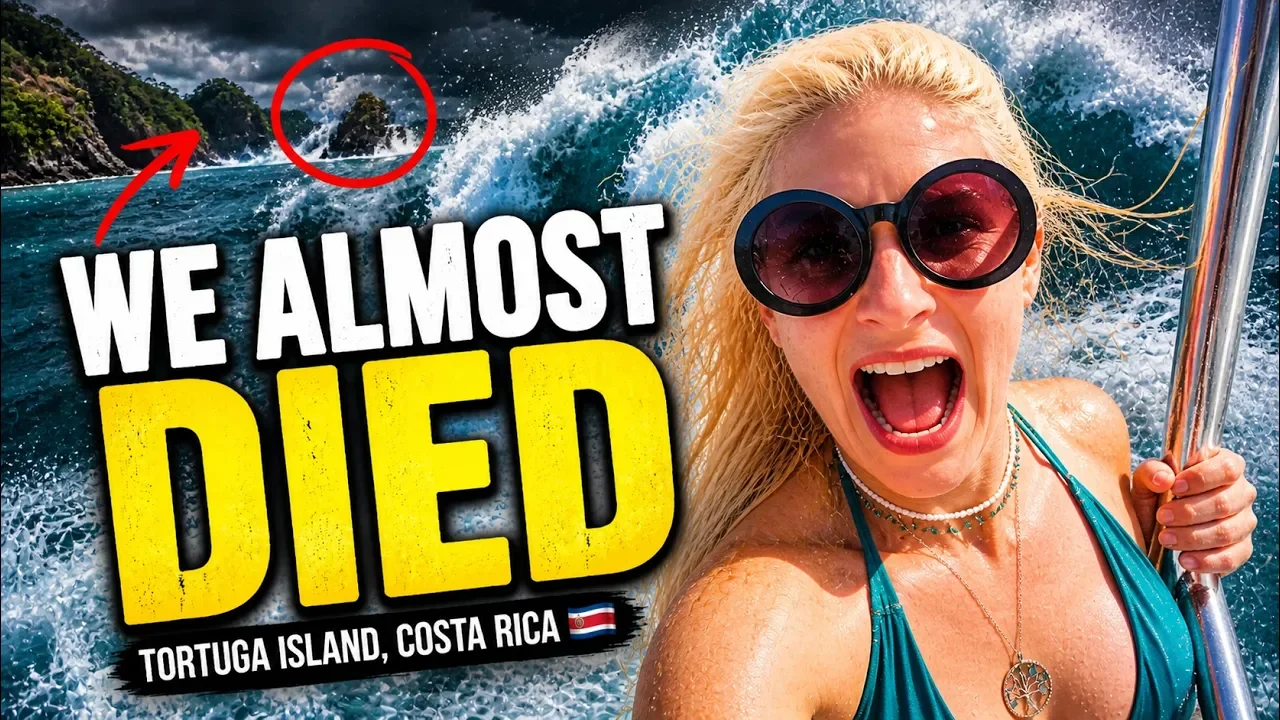 Tortuga Island catamaran adventure YouTube video