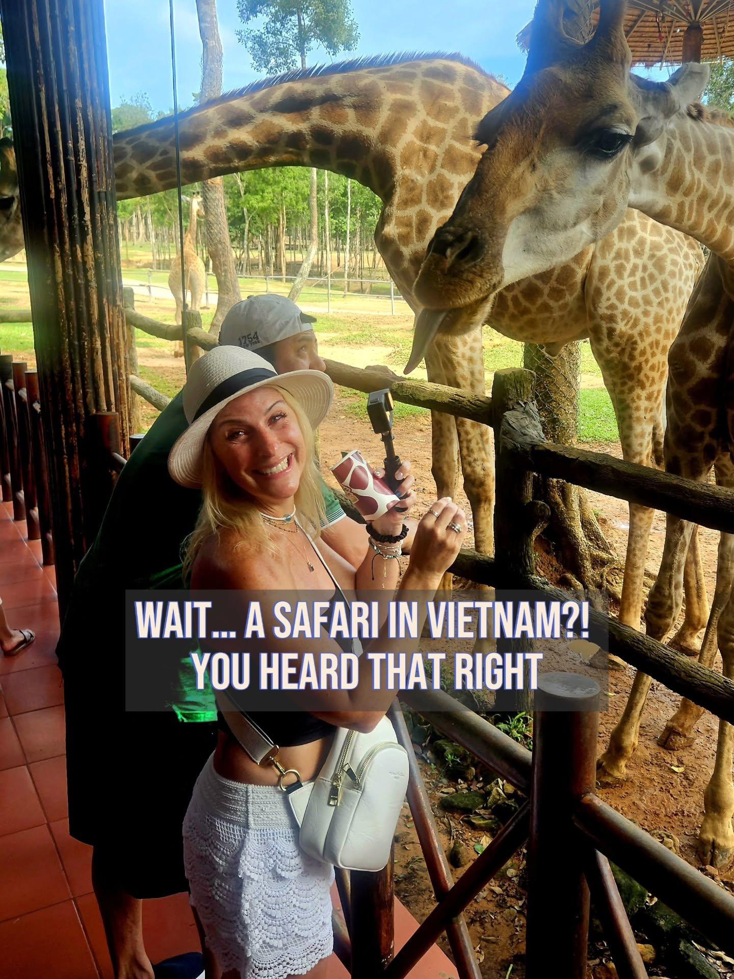 Wait&hellip; a safari in Vietnam?! You heard that right. 🦒🇻🇳

From feeding giraffes to watching lemurs leap from branch to branch &mdash; this day at Vinpearl Safari in Phu Quoc felt straight out of a movie. You could&rsquo;ve honestly just left m