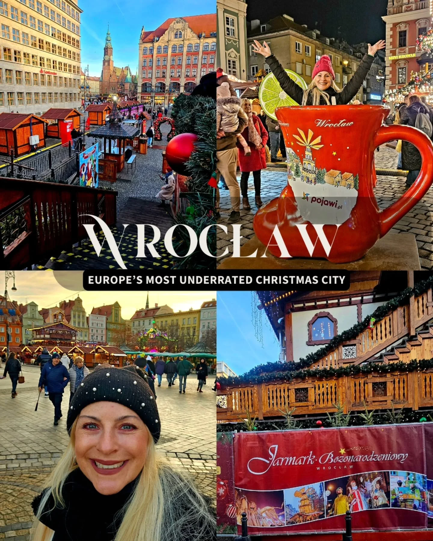 📍Wrocław completely surprised me&hellip;

 👑 A fairytale city full of color, charm, and one of the most magical Christmas markets I&rsquo;ve experienced in Europe. ✨️

✨️From the glowing market square to the cozy stalls and festive atmosphere, this