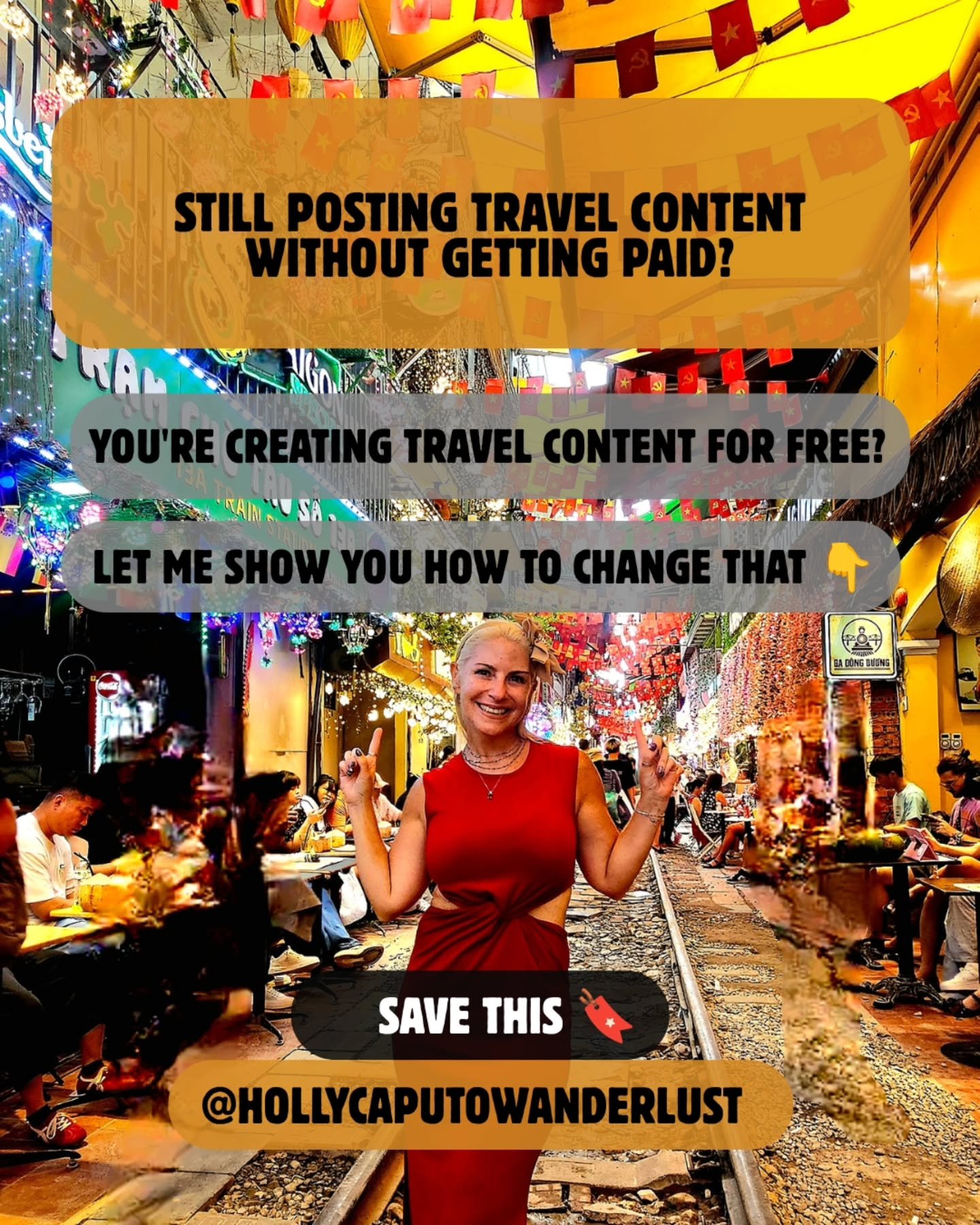 📣Travel creators&hellip; 
👉if you&rsquo;re posting hotel stays, flights, tours, train rides, travel guides, or destination content and NOT monetizing it yet&hellip; you&rsquo;re leaving money on the table 🌍💸

🙏I wish more creators understood thi