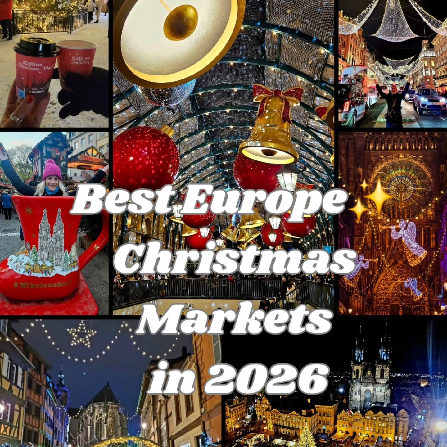 🎄✨ Europe&rsquo;s BEST Christmas Markets for 2026! 🇪🇺 Which one is going on your bucket list? ✈️

From Vienna&rsquo;s regal Christmas elegance to Colmar&rsquo;s real-life Disney magic, these European Christmas markets each offer something unforget