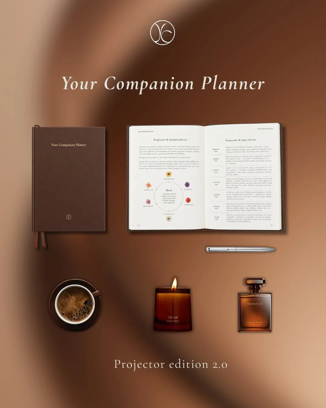This is not about managing your time. It&rsquo;s about honoring your energy.

Your Companion Planner is a quiet journey within&mdash;a space to peel away layers of conditioning and reactivate your wisdom as a Projector.

𝐏𝐫𝐨𝐣𝐞𝐜𝐭𝐨𝐫 𝐄𝐝𝐢𝐭𝐢
