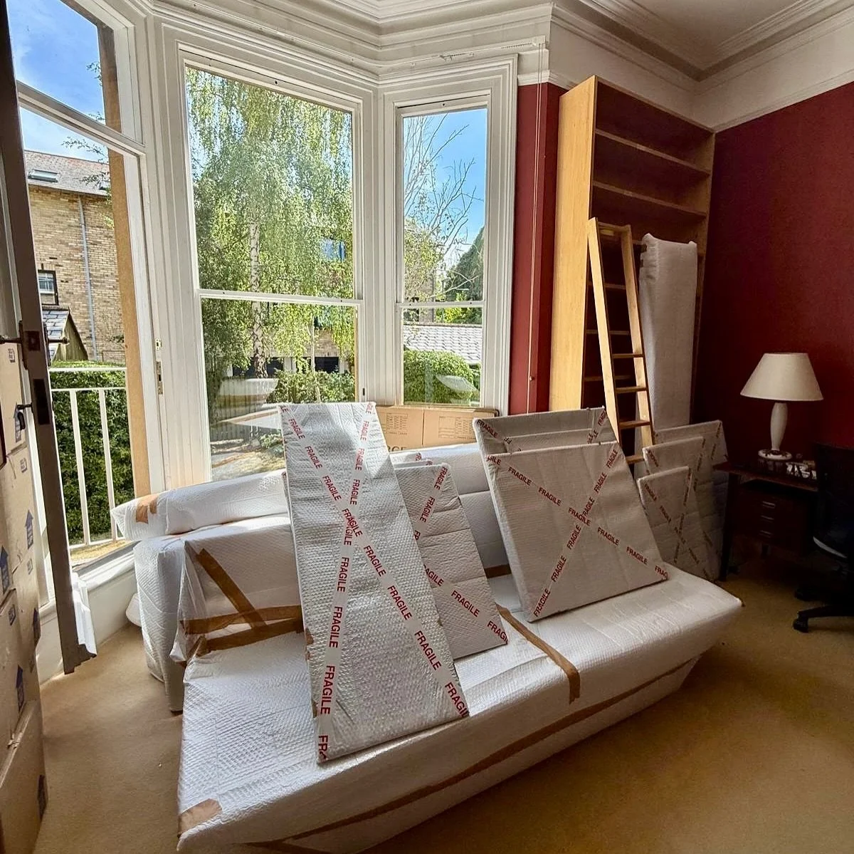 Preparation is key…….
One of our recent jobs was to carefully pack property content into storage, as well as wrap and protect the bulky furniture, built in units and doorways ahead of some maintenance on the property. 
The team did a