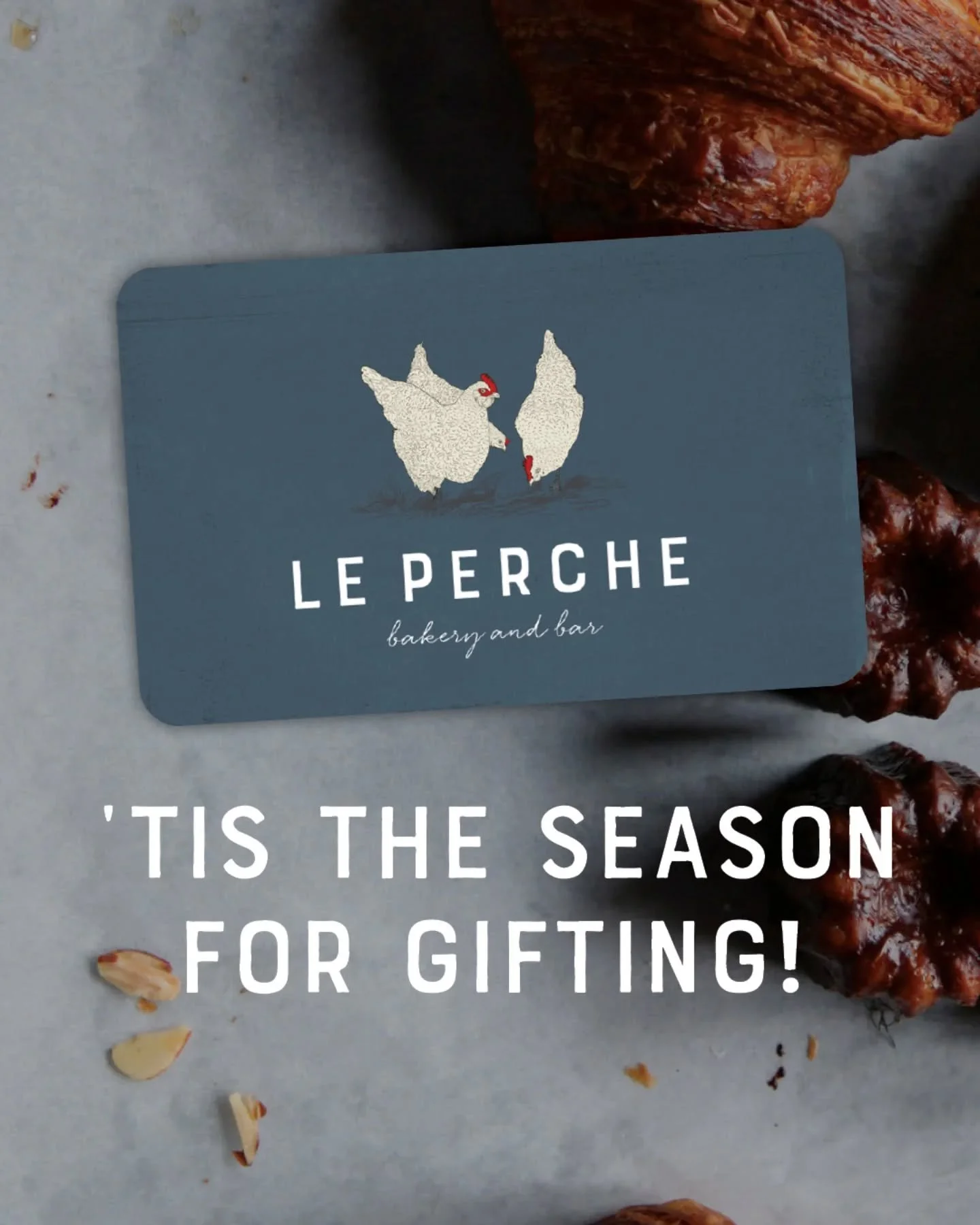 {C'est si bon!}

Give the gift of deliciousness with a Le Perche Gift Card!

Stop by and purchase yours Wednesdays through Sundays. They are the perfect stocking stuffers for family, friends, and colleagues. 🌟✨
.
.
.
#leperchehudson #holidays #giftc