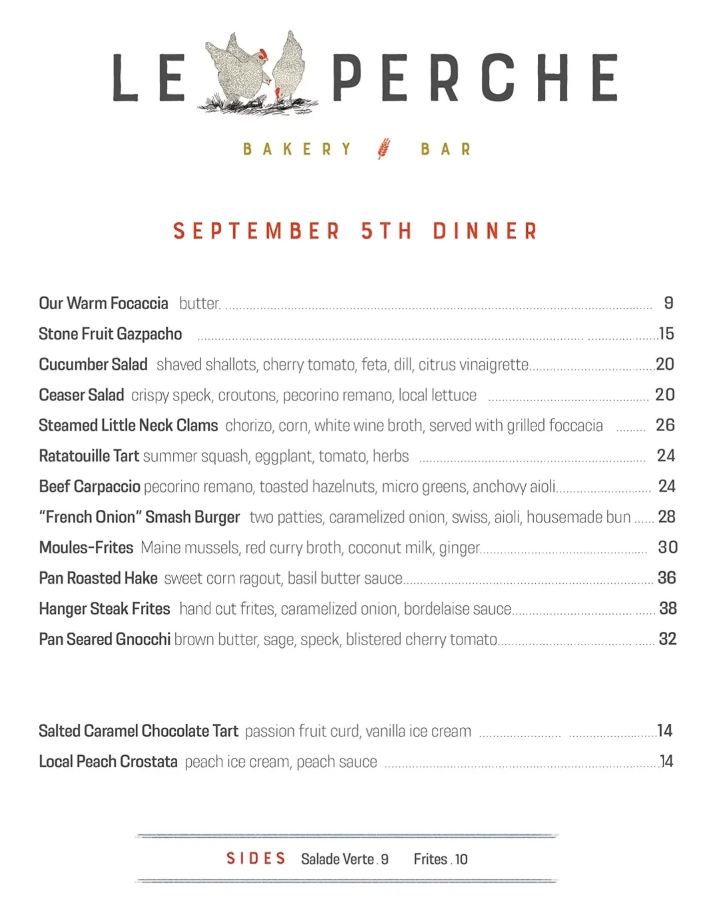 📣📣 OUR SATURDAY SUPPER SERIES IS BACK! 📣📣

Please join us, exceptionally, for dinner this coming Saturday (September 5) for our monthly Supper Series! 

Book your table now on Resy. 
.
.
#LePercheHudson #SaturdaySupperSeries #labordayweekend #hud