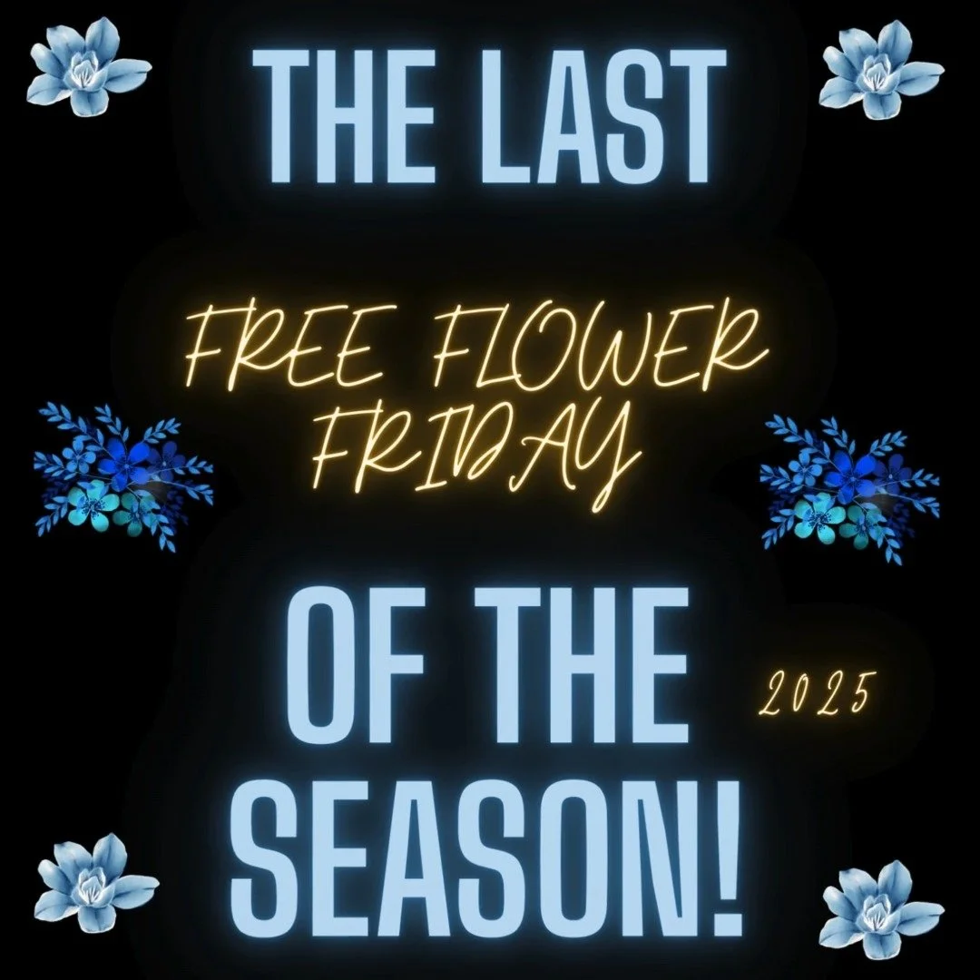 We want everyone to know that this will be the last free flower Friday for 2025 growing season!
We truly appreciate the support we of our flower farm and family this year. This last week the flowers production has really gone down. With the hail st