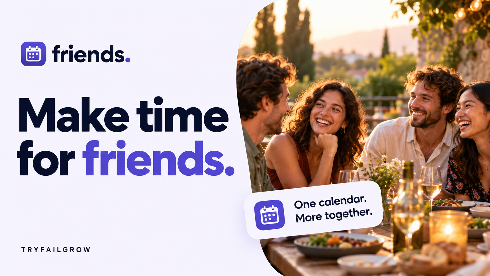 Friends - a shared place to organize get-togethers 