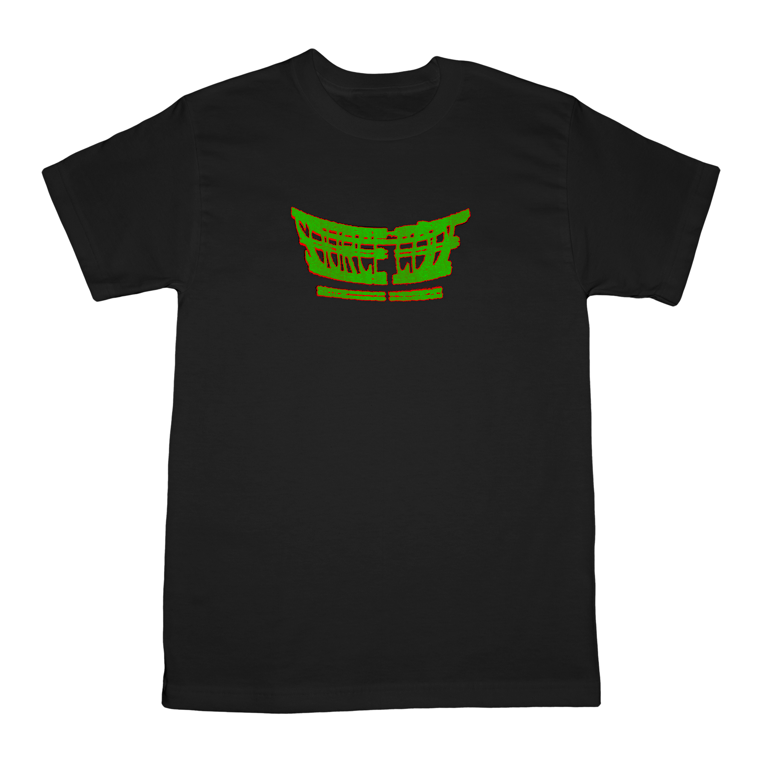 Main Logo Shirt Black (Green:Red).png