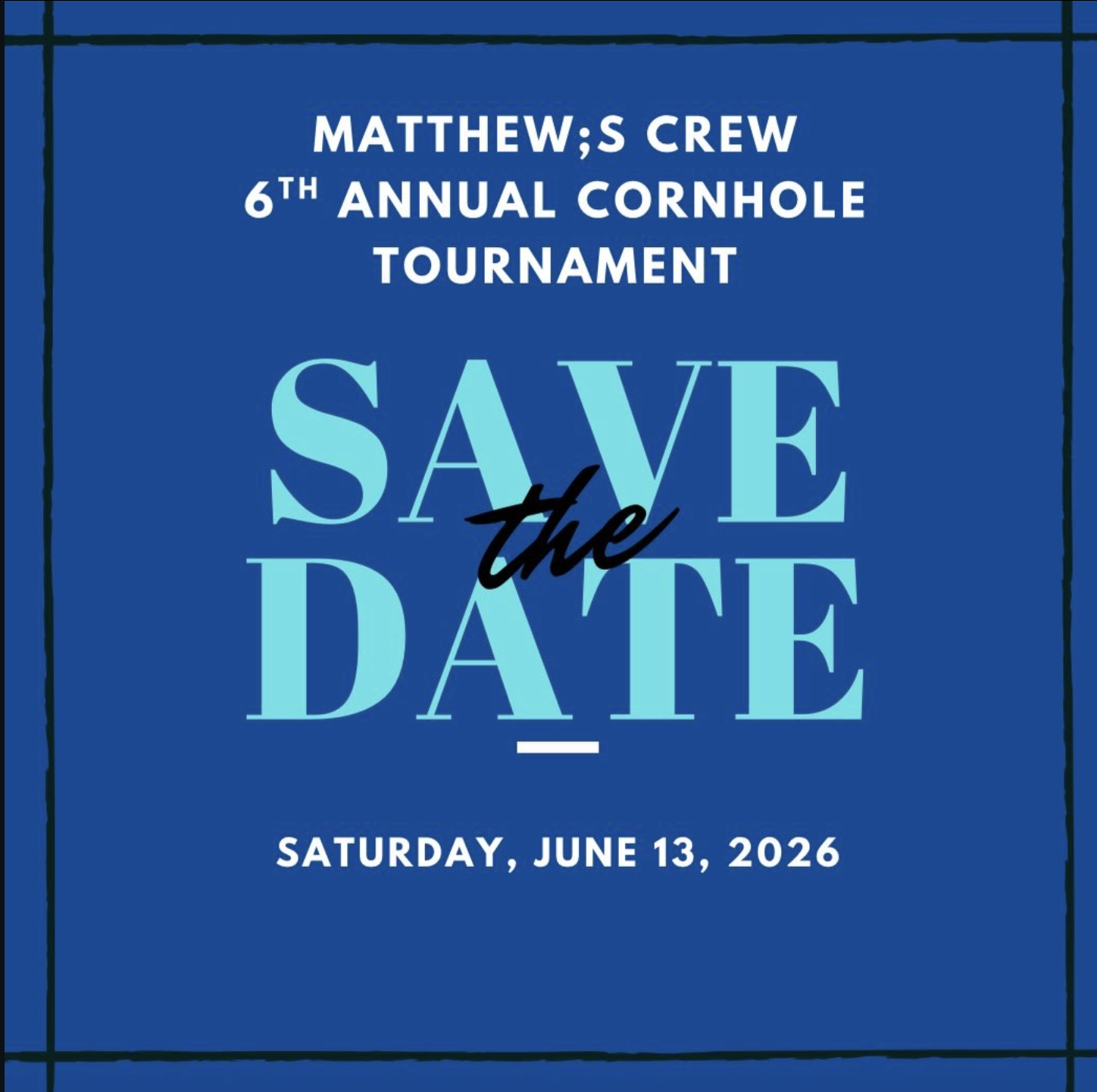 6th Annual Cornhole Tournament