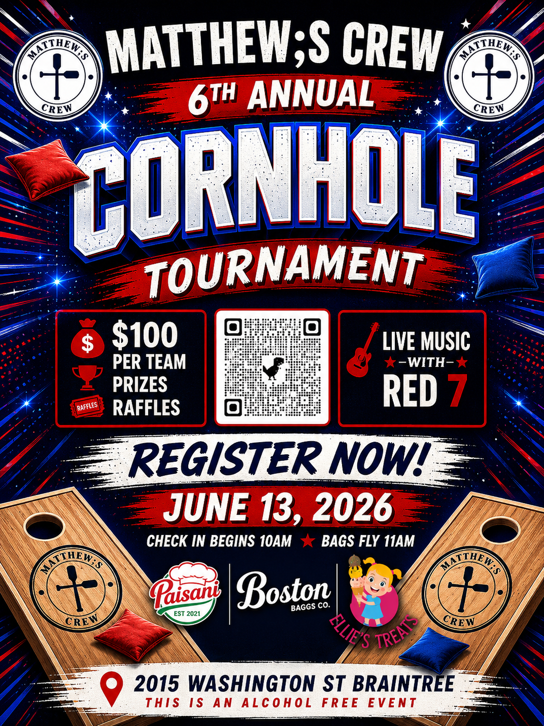 6th Annual Cornhole Tournament
