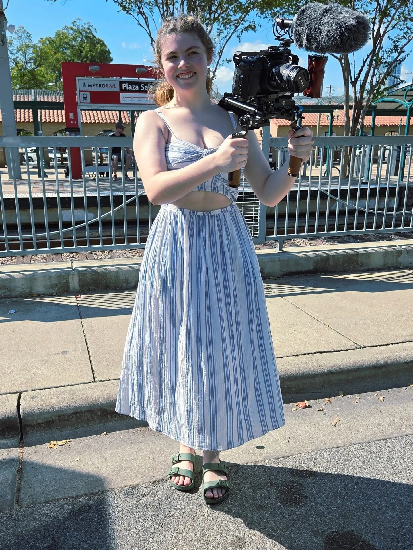 My daughter, @stelluh_sharp asked me to be in her short film this past week. I'll try anything for her. It was fun to make believe with her and to witness how their on-set knowledge and experience keeps growing. I am an experienced time traveler now.