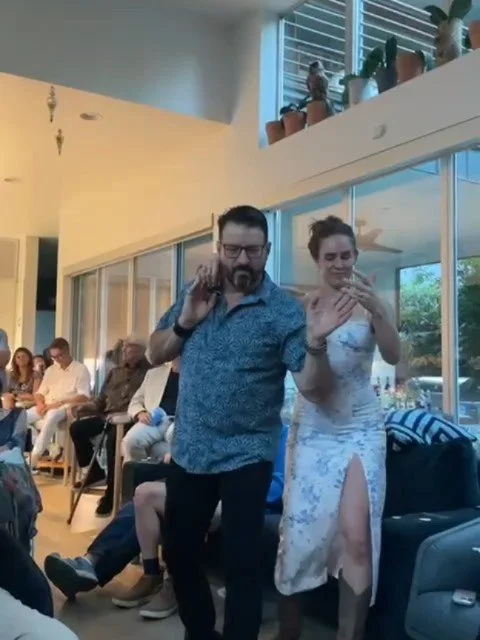 Listening Parties for &quot;D&eacute;j&agrave; Vu&quot;! 🎶 My new jazz album won't drop until next winter/spring, but we've been holding private listening parties to get the word out! 💿

It's been so amazing to see how these events have popped up o