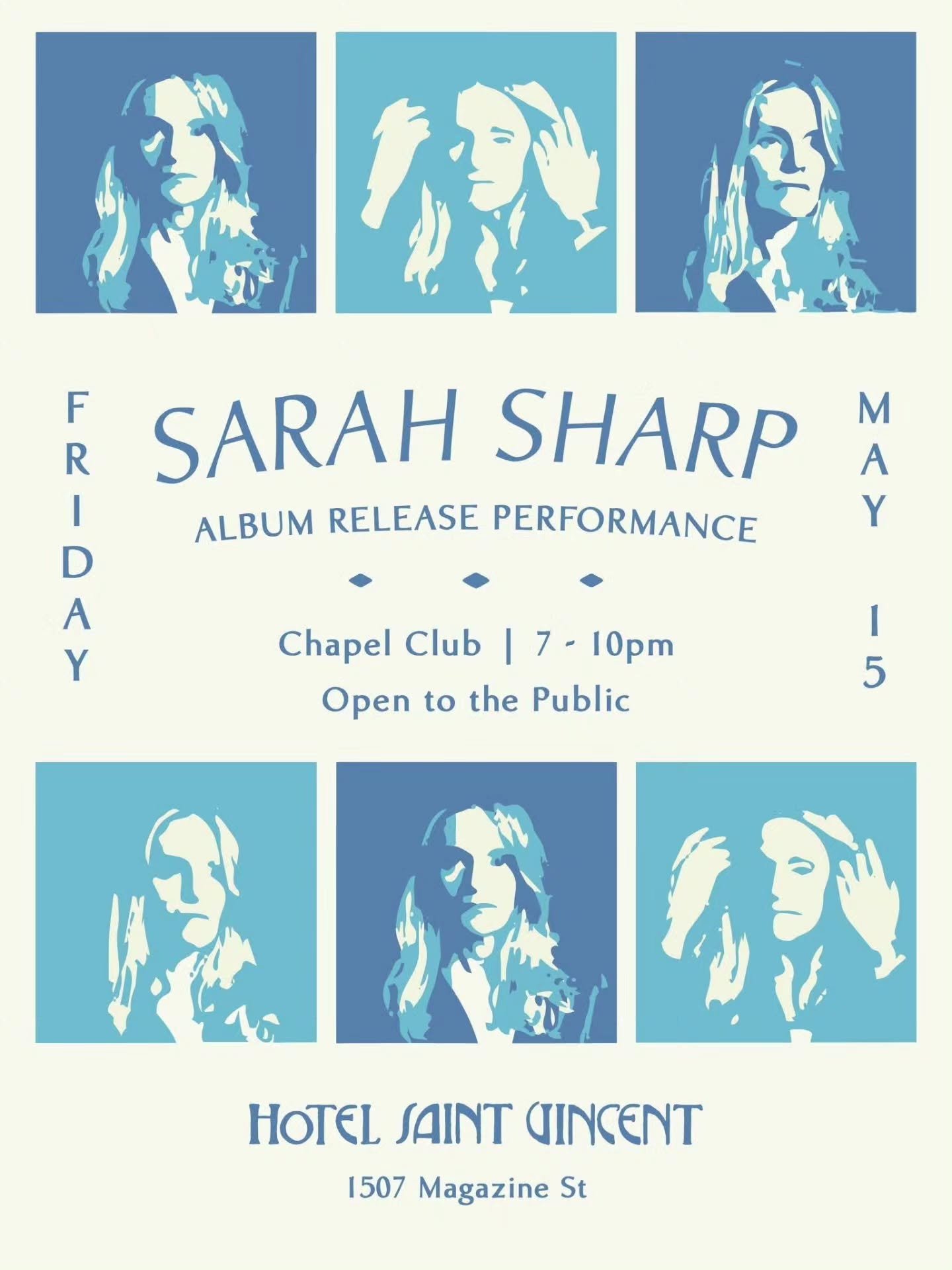Our album finally releases TODAY on @spaceflightrecords 🚀

I am so honored to celebrate tonight with @hotelstvincent! My trio will perform in the Chapel Bar 7-10pm