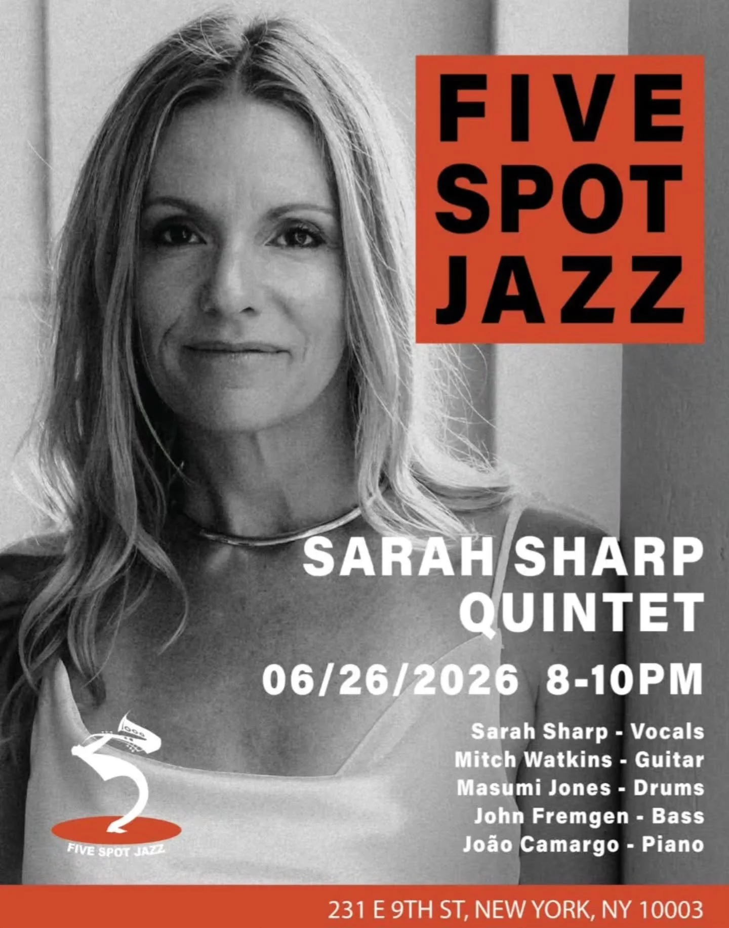 We'll take Manhattan June 26! Oh boy, oh boy!  Who wants to make a weekend of it? Join us @fivespotjazz and please send your friends.

#newmusicalert #JazzLover #eastvillage