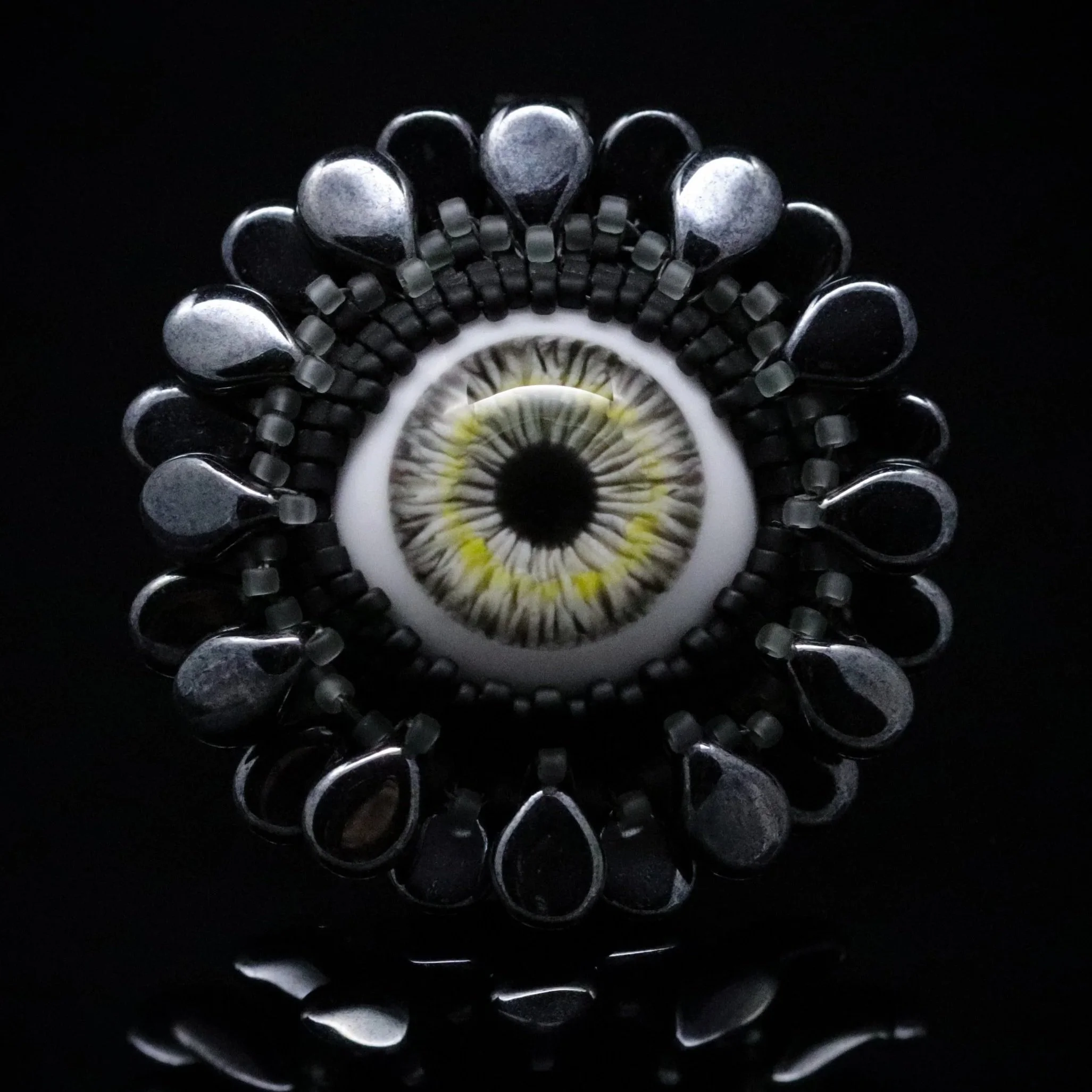 Nocturne Blossom - Eldritch Flower Pendant