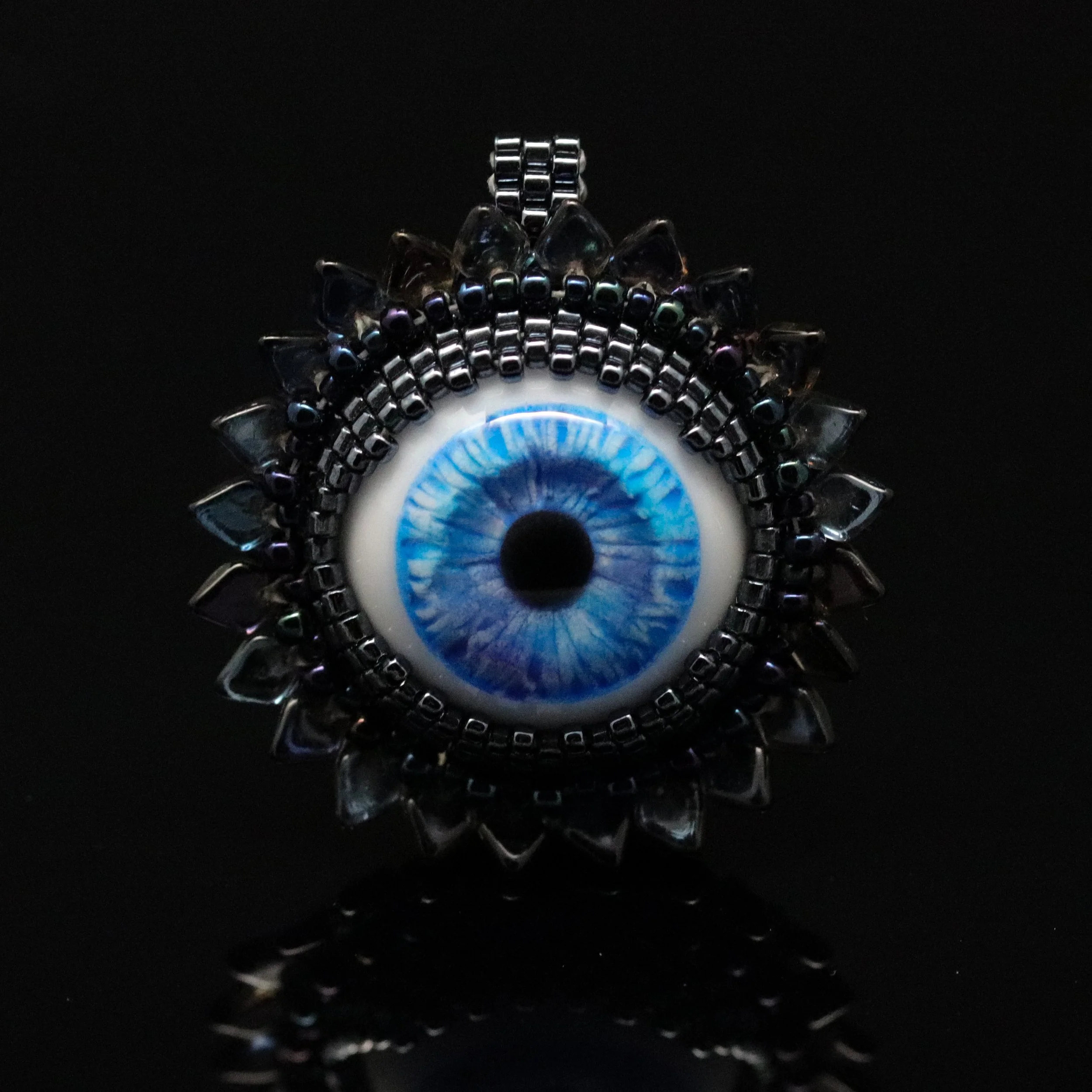 Luminous Shadow - Eldritch Flower Pendant