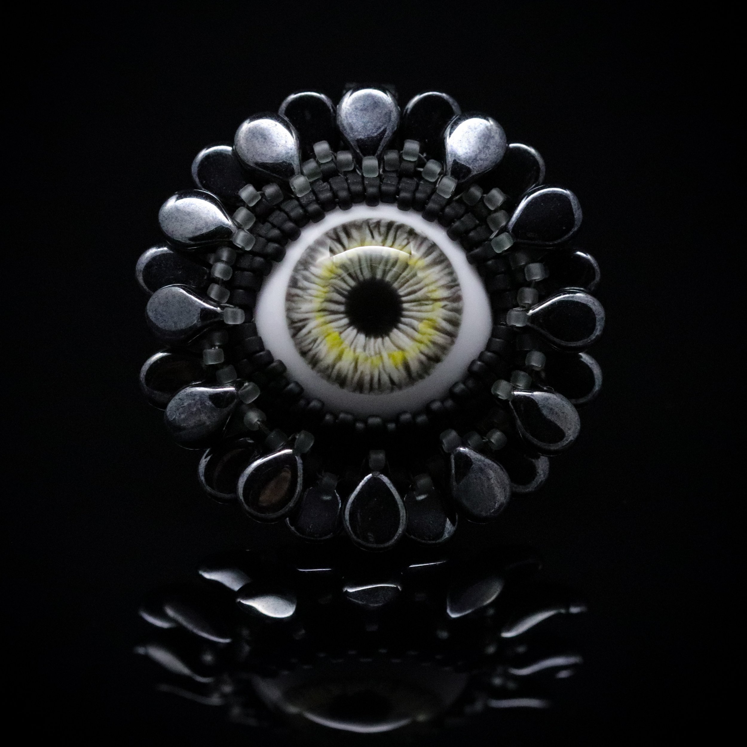 Nocturne Blossom - Eldritch Flower Pendant