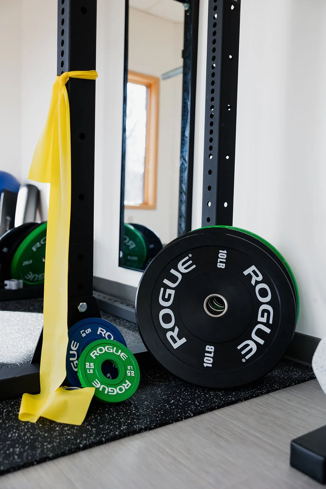 Gym and fitness equipment in therapy clinic in Columbia, MO