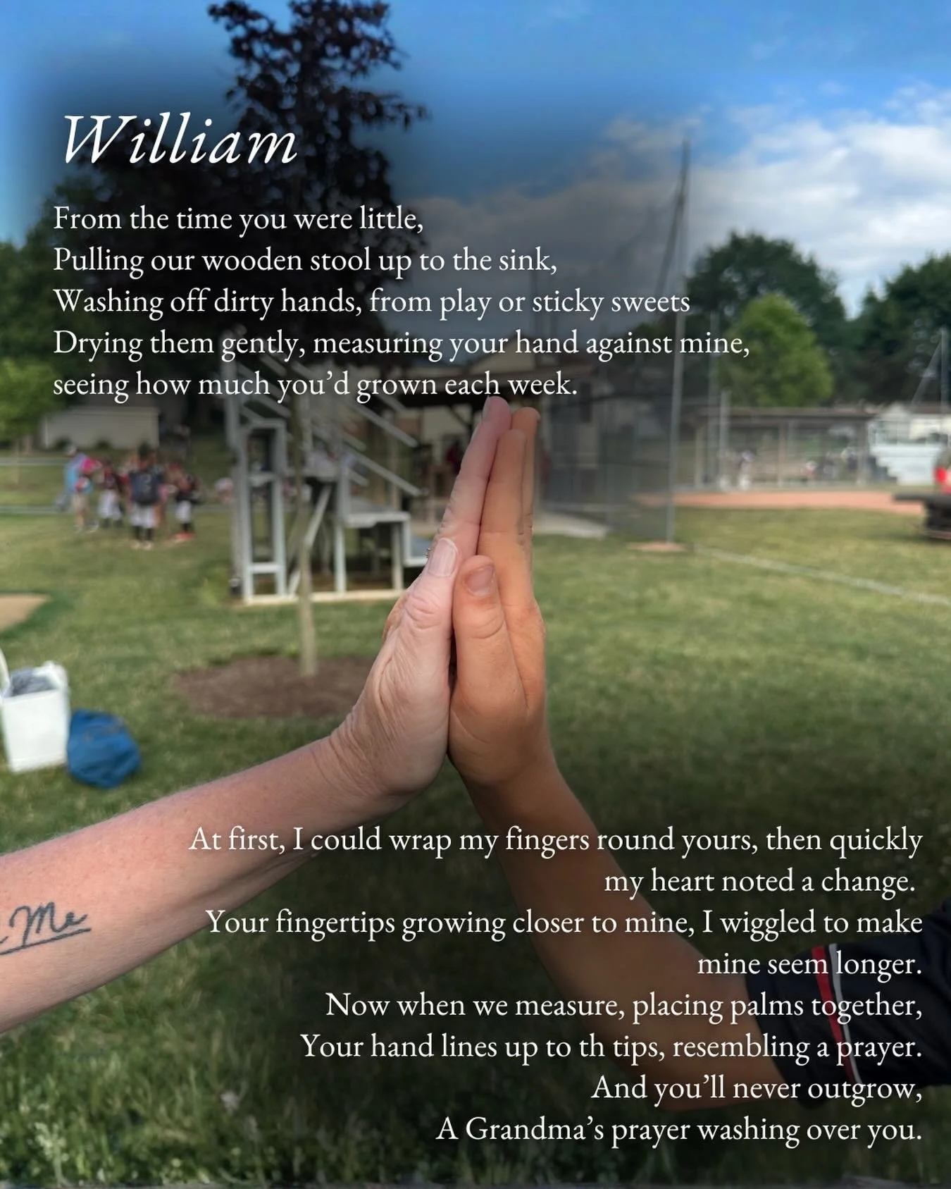 Happy 12th Birthday to our grandson, William! We are so proud of you!

#carolynstaffieripoetry #grandson #familypoetry #writer