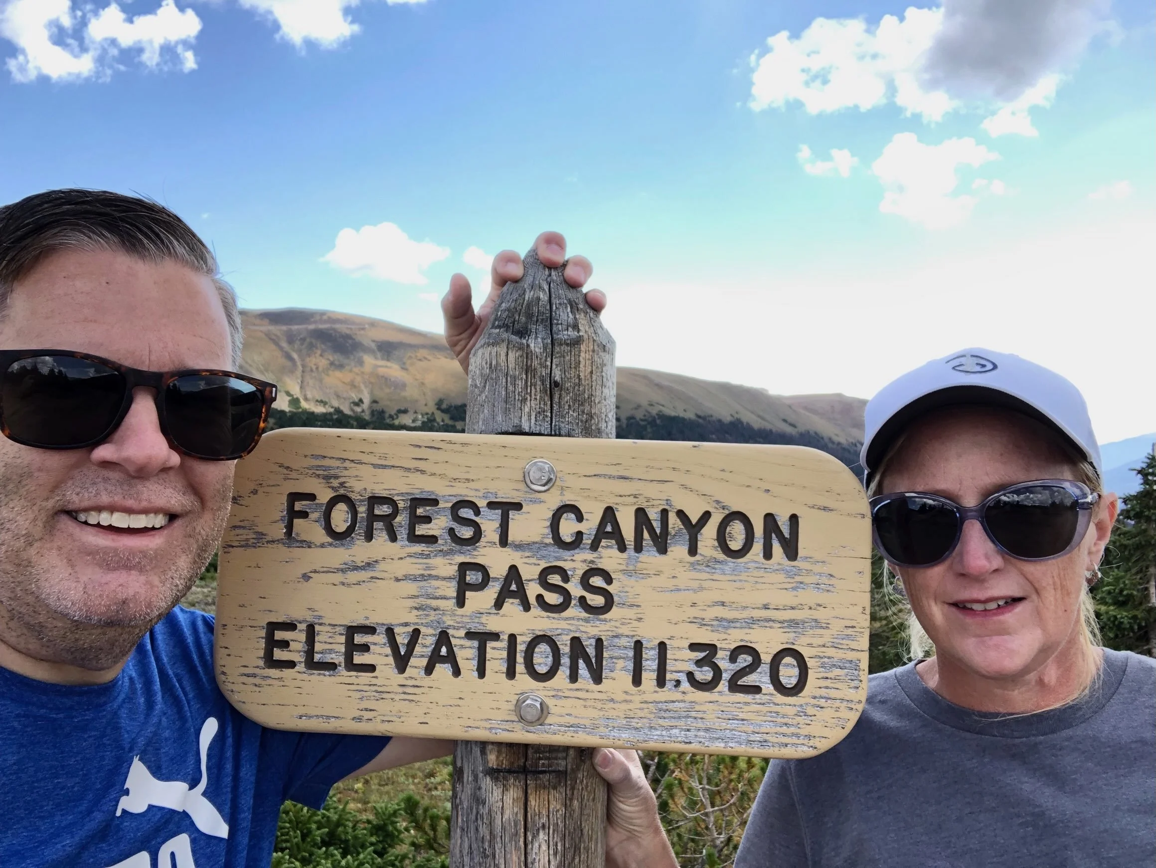 John &amp; I love to hike in the&nbsp;Rocky Mountains.&nbsp; We&rsquo;ve taken the kids as they were growing up, and now we love making new adventures together!

However, on this day in Colorado, we were not prepared for the seven mile hike we unknow