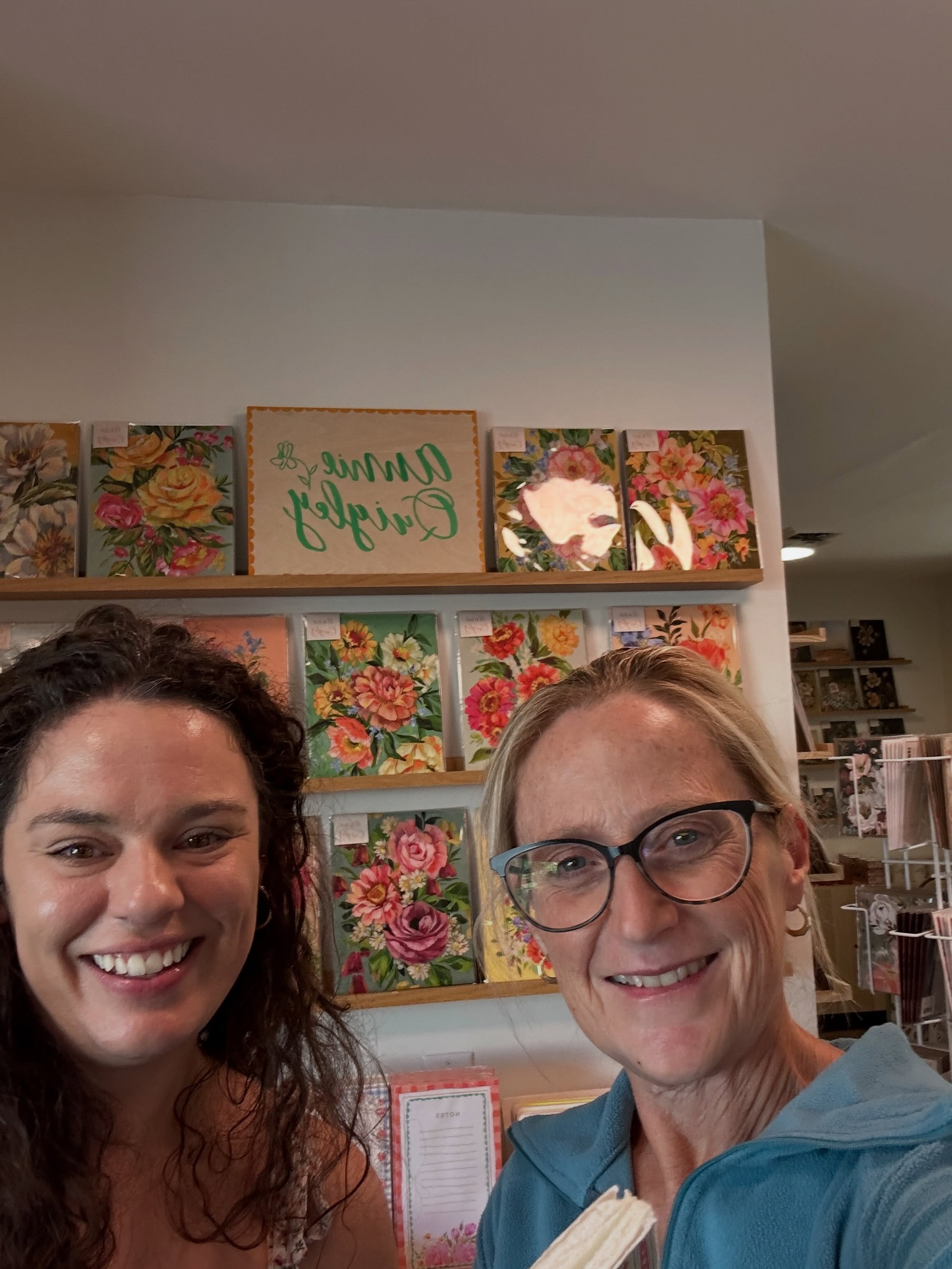 I found a sweet new store, LaneyBell Home and Gift at @brickervillage in Lititz! 

Annie, artist and owner, has created a one of a kind experience. I am LOVING this new journal I found, as I pen new poems!💜🖊️

Make sure to say hello and shop @laney