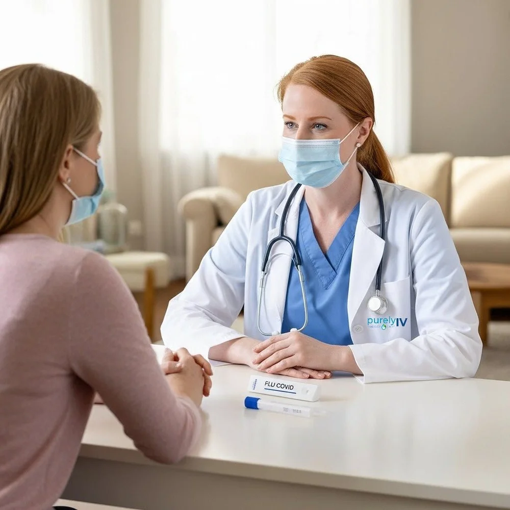 Flu & COVID Testing and Treatment in Birmingham, MI — At‑Home Visits