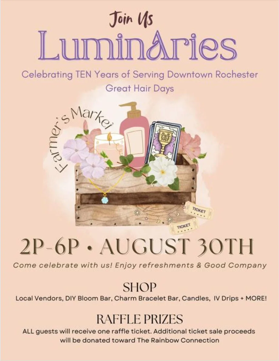 Unlock Exclusive Promotional Specials at Luminaries Salon's 10th Anniversary Celebration!