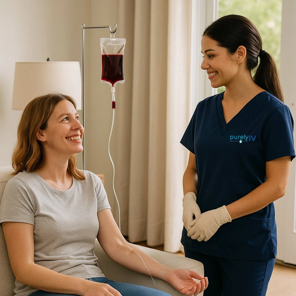 At-Home Iron Infusion in Metro Detroit