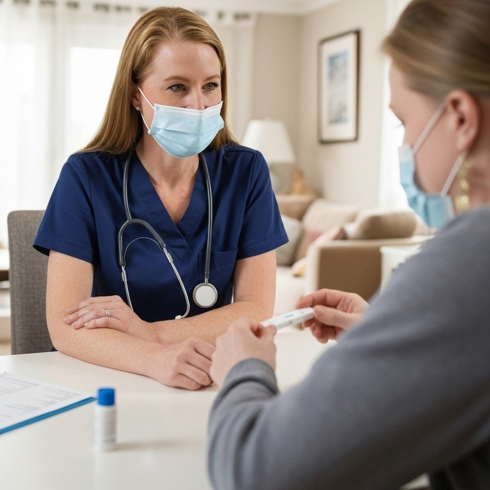 Flu & COVID Testing and Treatment in Rochester Hills, MI — At‑Home Visits