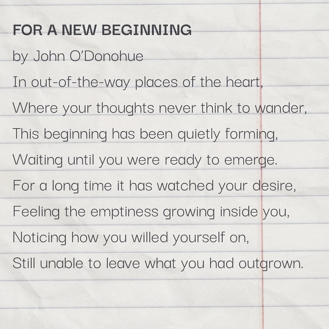 A poem for the last day of the year. Sending a spark out to everyone as we begin again 🎆