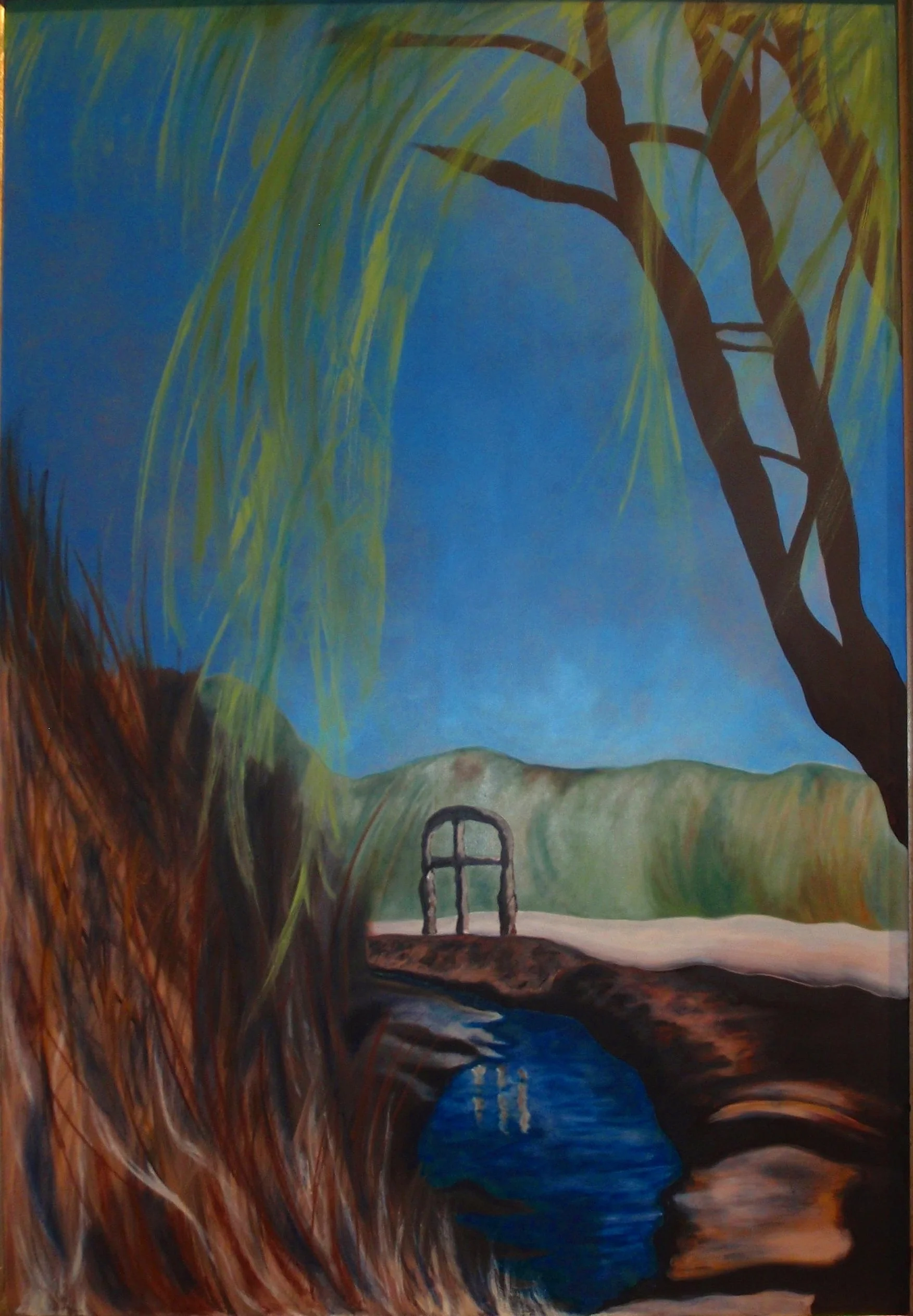 Oil on Board 26"X38"