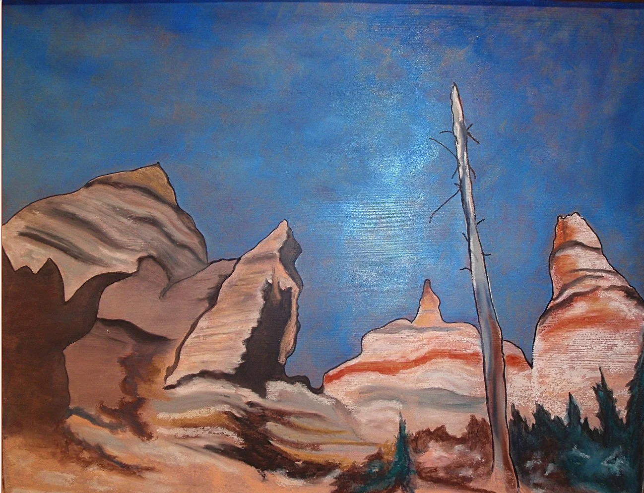 Oil on Board 
